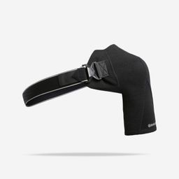 Right or Left Shoulder Pad with Tightening Strap - Smoked Black-23