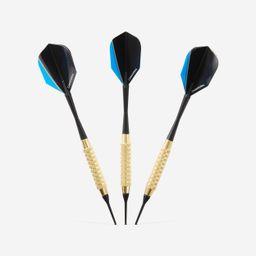 Darts Soft Tip S120 Pack of 3 Black and Blue-image-1