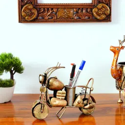 craft tree Bike Gold Iron Pen Stand-picture-9