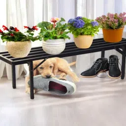 ecofynd Pack Of 4 Black Adam Planter Stand-picture-26