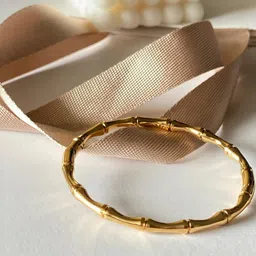 Lady Raiment Women Gold-Plated Kada Bracelet-38