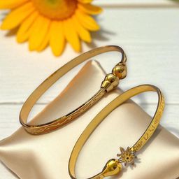 AARTISAI Set Of 2 Gold-Plated Bangles-image-45
