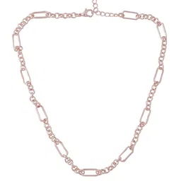 NVR Girls Brass Gold-Plated Necklace-99