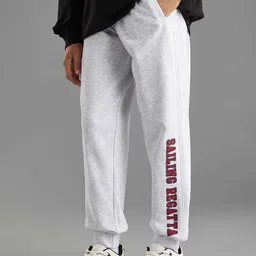 Max Boys Typography Printed Joggers-image-80