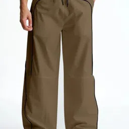 RAJOVATI Men Mid Rise Side Stripes Track Pants-picture-11