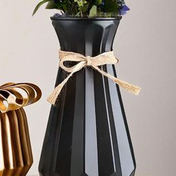 DecorTwist Black Centerpiece Living Room Home Decor Flower Vase-image-10