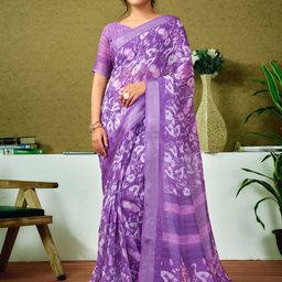 all about you Zari Pure Linen Ready to Wear Saree-picture-57