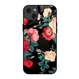QRIOH Floral Printed iPhone 15 Plus Back Case Mobile Accessories-picture-34