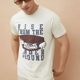 Fame Forever by Lifestyle Men Typography Printed Raw Edge T-shirt-picture-27