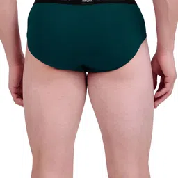 inner element Pack Of 2 Mid Rise Basic Briefs MEN_BRIEF_2PK_NAVY_TEAL_XS image 5