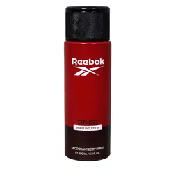 Real Madrid Set Of 2 Black & Reebok Trust Your Intuition Deodorant - 200ml Each image 2