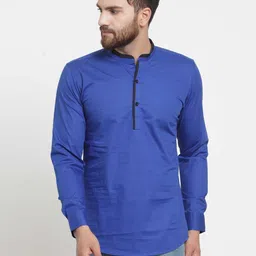 Moda Rapido Men Mandarin Collar Straight Kurta-44