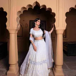 The Front Row Embellished Ready to Wear Lehenga & Blouse With Dupatta image 4