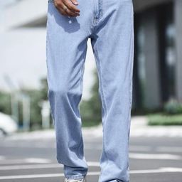 DENIMLOOK Men Relaxed Fit Stretchable Jeans-image-99
