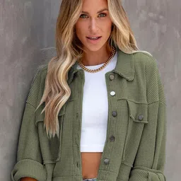 StyleCast x Revolte Women Lightweight Open Front Jacket-image-73