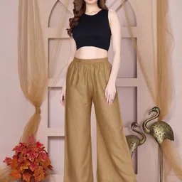 Vivika Women Flared Palazzos-picture-13