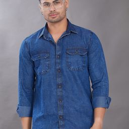 DIVISIVE Men Club Slim Fit Opaque Colourblocked Casual Shirt-image-48