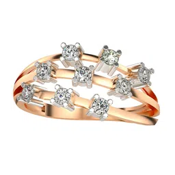 VALANOVA Women Rose Gold Ring Diamond-picture-25