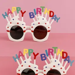 Baskety Unisex Pack Of 2 Cupcake Happy Birthday Sunglasses-11
