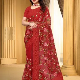 Varanga Ethnic Motifs Embroidered Banarasi Saree-picture-38