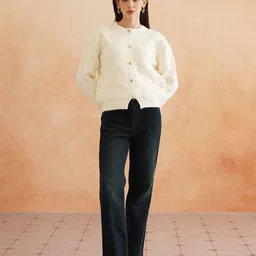Beatnik Women Woollen Cardigan-picture-22
