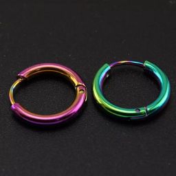 Crazy Fashion Circular Hoop Earrings-16
