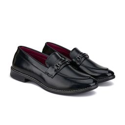 BERSACHE Men Leather Formal Loafers-image-34