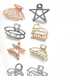 DN ENTERPRISES Women Set of 8 Claw Clip-88