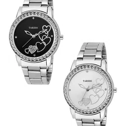 TARIDO Men Embellished Dial & Bracelet Style Straps Analogue Watch TD2413SM16-22