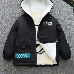 INCLUD Boys Typography Open Front Jacket-picture-46