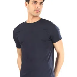 PULP Men Solid Round Neck Cotton T-shirt-image-77