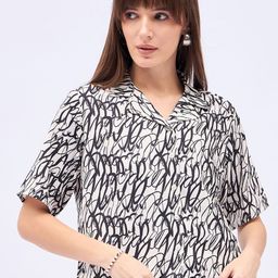 DressBerry Women Printed Shirt Style Top-picture-28