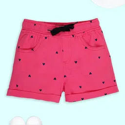 KiddoPanti Girls Printed Hot Pants Shorts-24