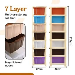 Myntra Elegant Homes Brown Set of 1 Regular Multi-Utility Organisers image 4