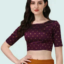 Moda Rapido Woven Design Saree Blouse-picture-58