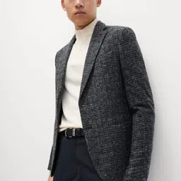 Marks & Spencer Men Polyester Longline Tailored Jacket-37