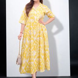 MISS AYSE Floral Print Applique Fit & Flare Dress-image-14