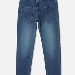 Allen Solly Junior Girls Regular Fit Mid-Rise Stretchable Jeans-picture-20