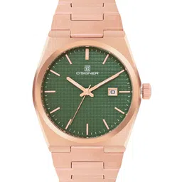 D'SIGNER Men Round Dial & Bracelet Style Straps Analogue Watch 867RGM.16G-picture-20
