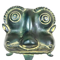 Exotic India Green & Grey Brass Drawer Knob-15