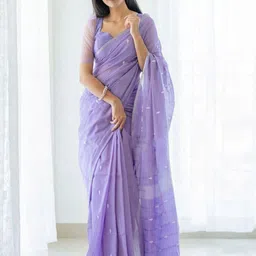 Moda Rapido Woven Design Saree With Blouse Piece-picture-42