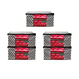 AMAK INC Black Fabric Multi-Utility Wardrobe Organisers-picture-7