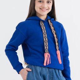 SPUNKIES Girls Hooded Pullover Cotton Sweatshirt-image-68