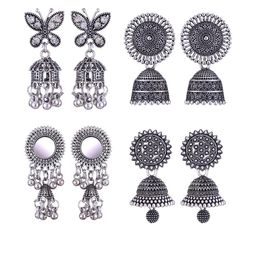 Sangria Alloy Silver-Plated Earrings-image-44
