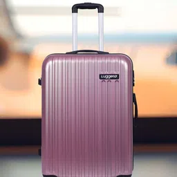 Luggero Hard-Sided Medium Trolley Suitcase-4