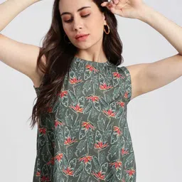Grit and Flair Floral Print Top-image-4
