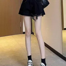 KPOP Women Regular Fit Cotton Shorts-picture-34