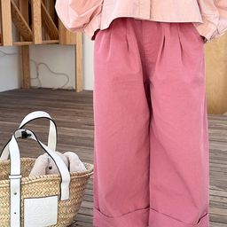 LULU & SKY Girls Straight Fit High-Rise Trousers-picture-5