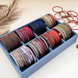 La Trove Grey Bangle Jewellery Organiser-47