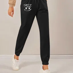 TABADTOD Women Printed Relaxed Loose Fit Joggers Trousers-picture-49